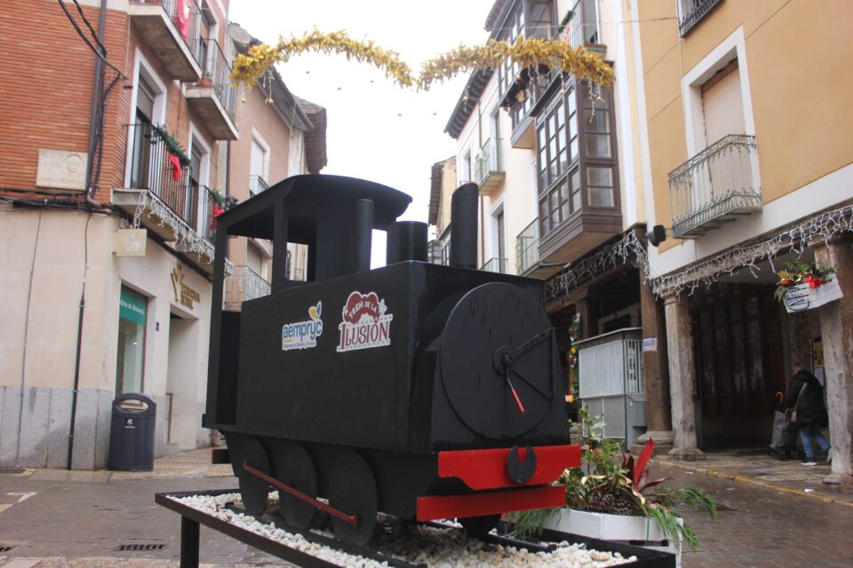 El tren de la ilusión se pone en marcha en Medina de Rioseco en un fin de semana con protagonismo para el comercio y la hostelería local