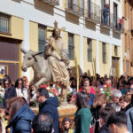 La Borriquilla abre la Semana Santa de Rioseco entre palmas y abrigos