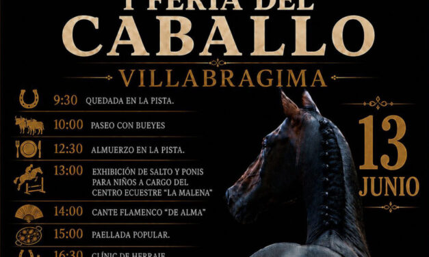Villabrágima celebrará el 13 de junio su I Feria del Caballo