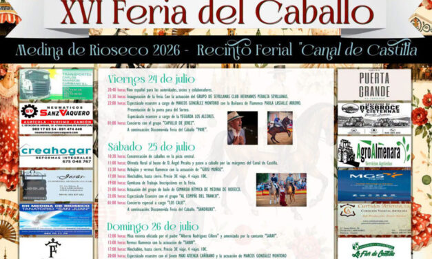 La Feria del Caballo regresa a  Rioseco con tres días de espectáculos ecuestres y música