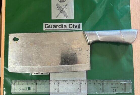 La Guardia Civil detiene a una persona por un presunto delito de amenazas graves con un arma blanca
