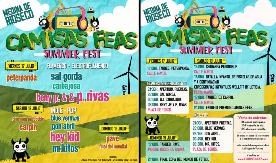 Camisas Feas Fest quiere consolidarse como un referente del verano