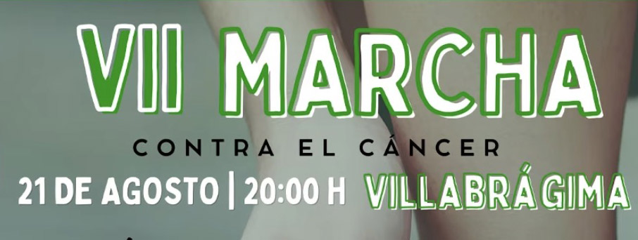 Villabrágima vuelve a caminar esta tarde contra el cáncer en su VIII Marcha Solidaria