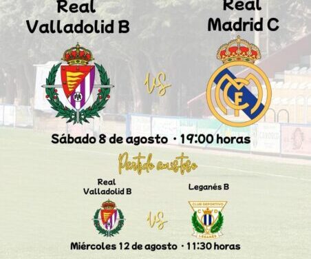 El VI Torneo Canal de Castilla reunirá en Medina de Rioseco a las canteras del Real Valladolid, Real Madrid y Leganés